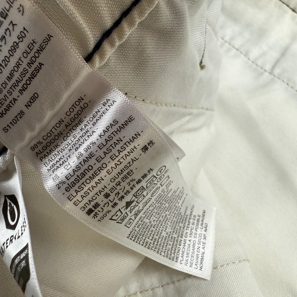 Levis Pants Mens 5XL Green XX Chino Jogger Drawstring Tapered Stretch Twill NEW - Picture 8 of 12